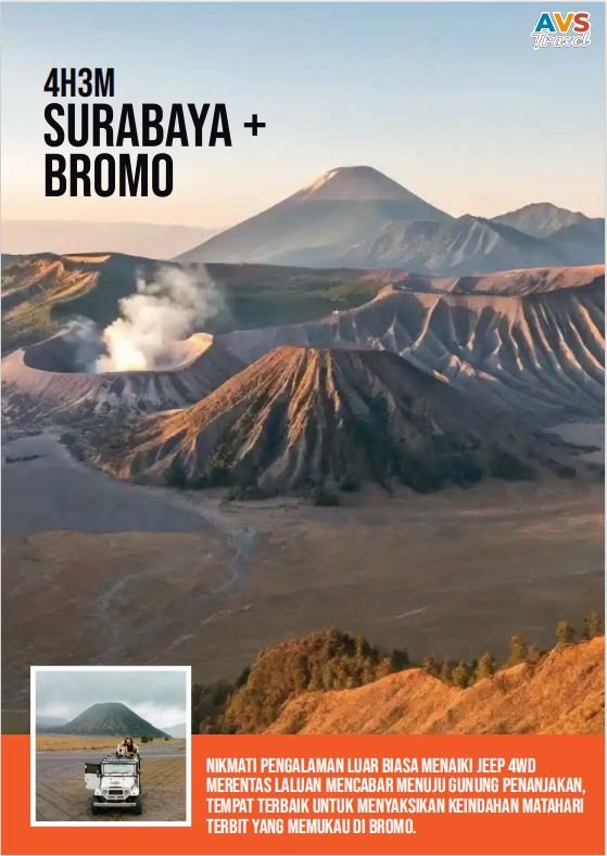 4H3M Surabaya + Bromo